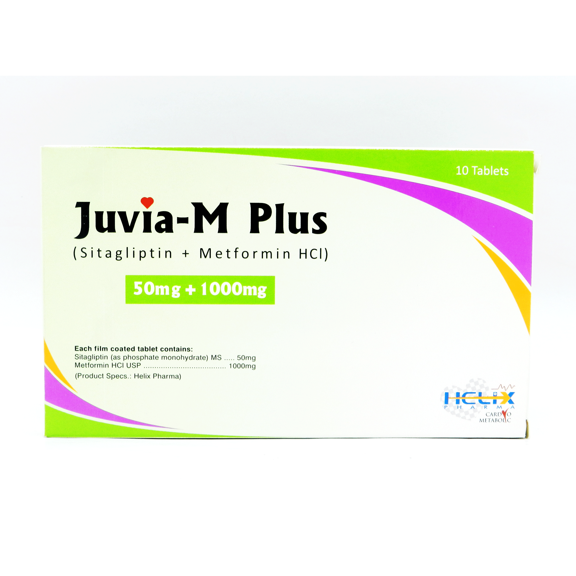 Juvia-M Plus tablet 50/1000 mg 10’s