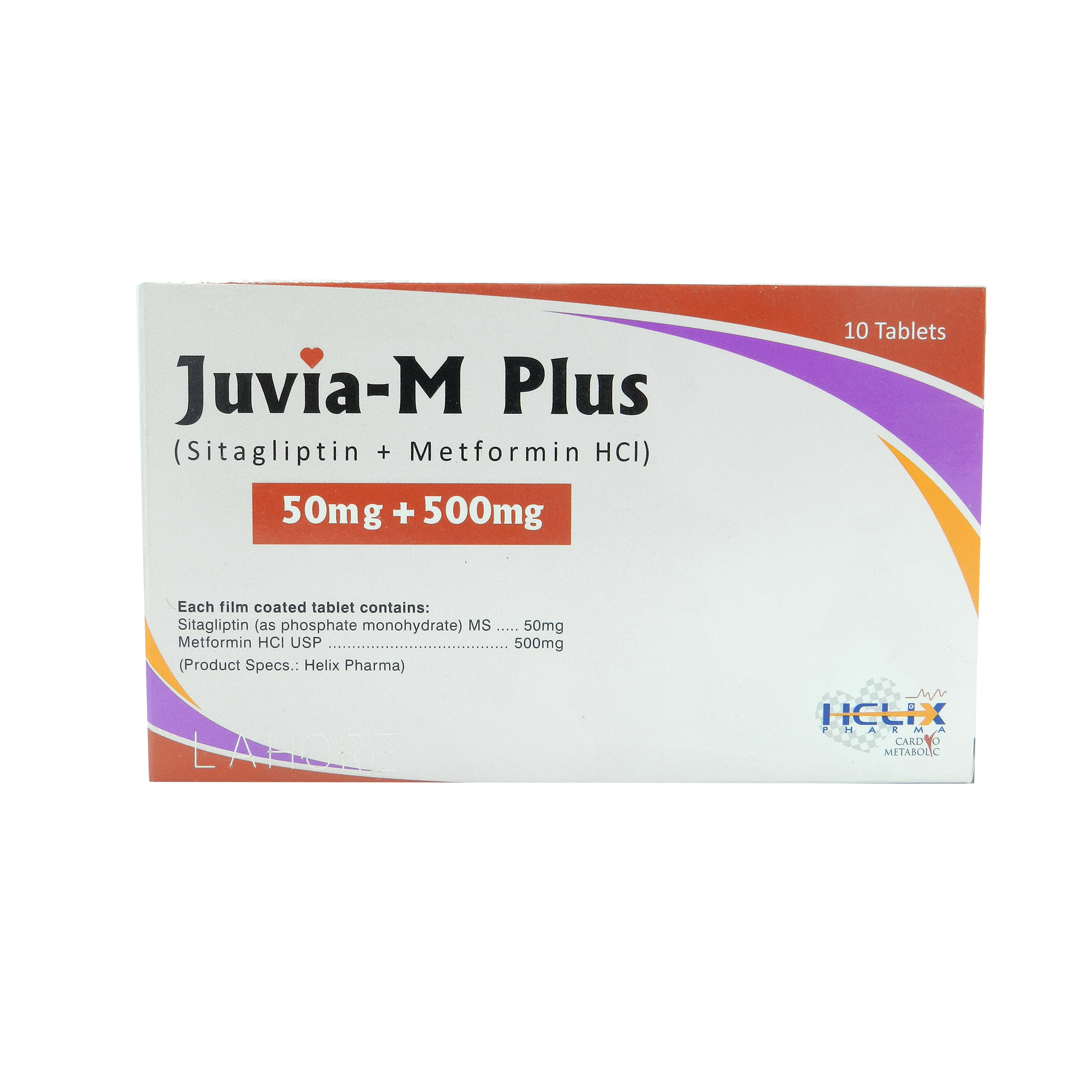 Juvia-M Plus tablet 50/500 mg 10’s