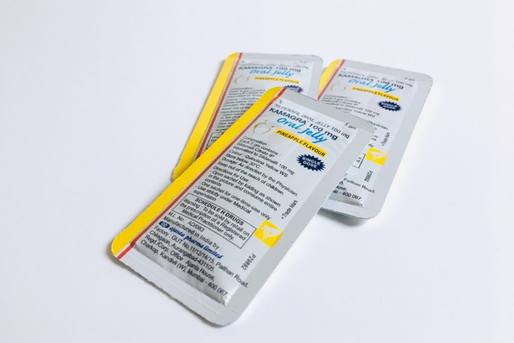 Kamagra 100mg oral jelly (sildenafil oral jelly 100mg) lemon fllavor