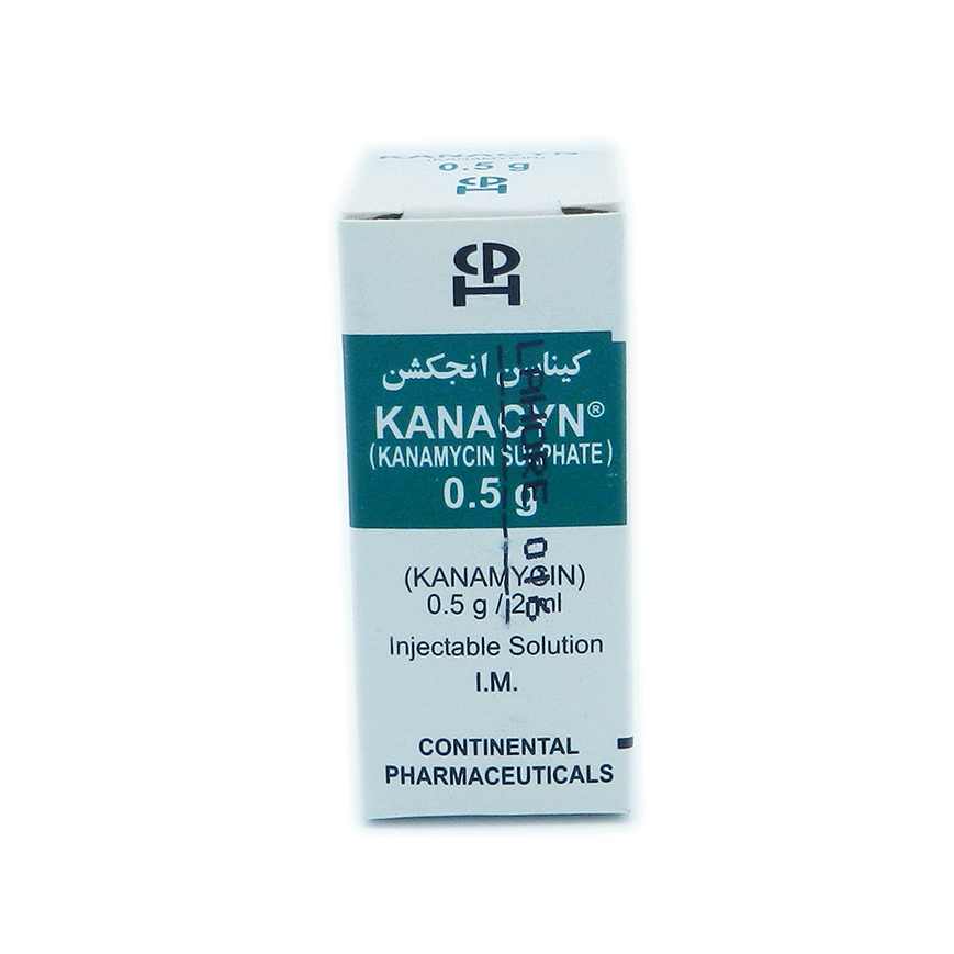 Kanacyn Inj 0.5gm 1Vial