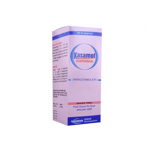 Kasamol suspension 120 mg 60 mL