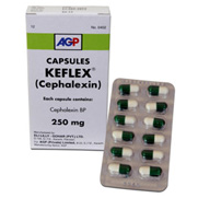 Keflex capsule 250 mg 12’s