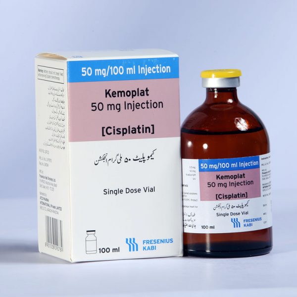 Kemoplat Injection 50 mg 1 Vialx100 mL