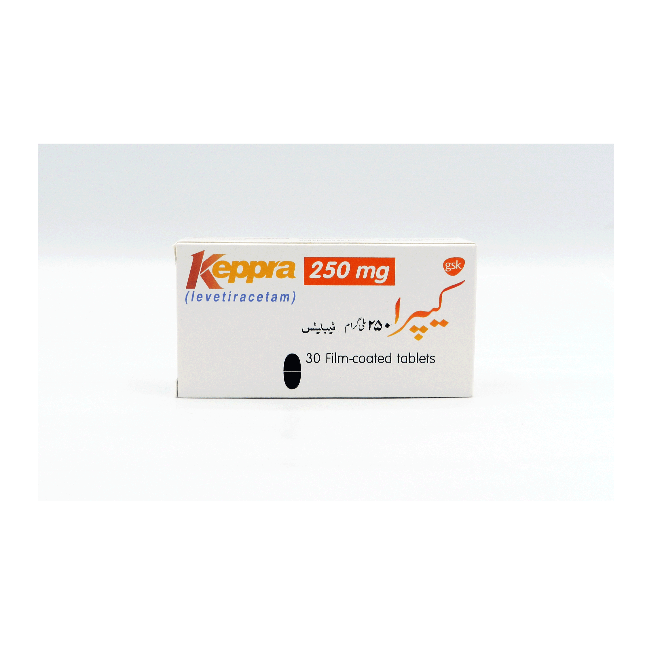 Keppra tablet 250 mg 30’s