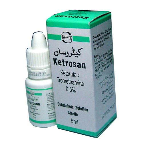Ketrosan 0.50% Eye Drops 5 ml
