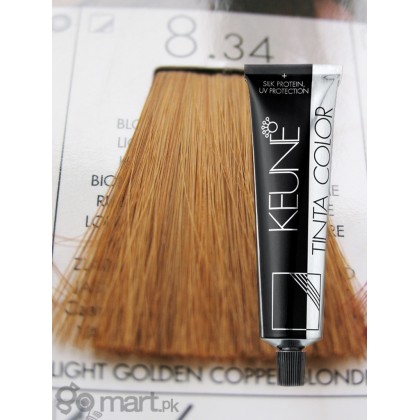 Keune Tinta Color Light Golden Copper Blonde 8.34