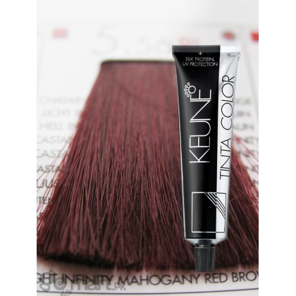 Keune Tinta Color Light Infinity Mahogany Red Brown Ri 5.56