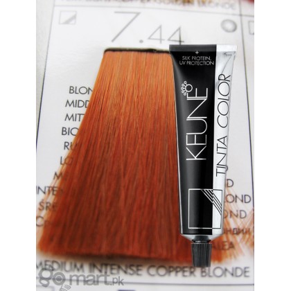 Keune Tinta Color Medium Intense Copper Blonde 7.44