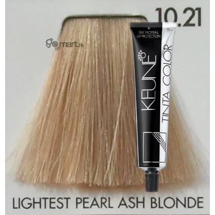 Keune Tinta Color Very Lightest Pearl Ash Blonde 10.21