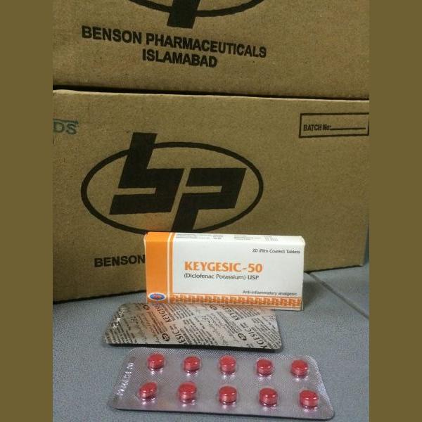 Keygesic tablet 50 mg 2×10’s