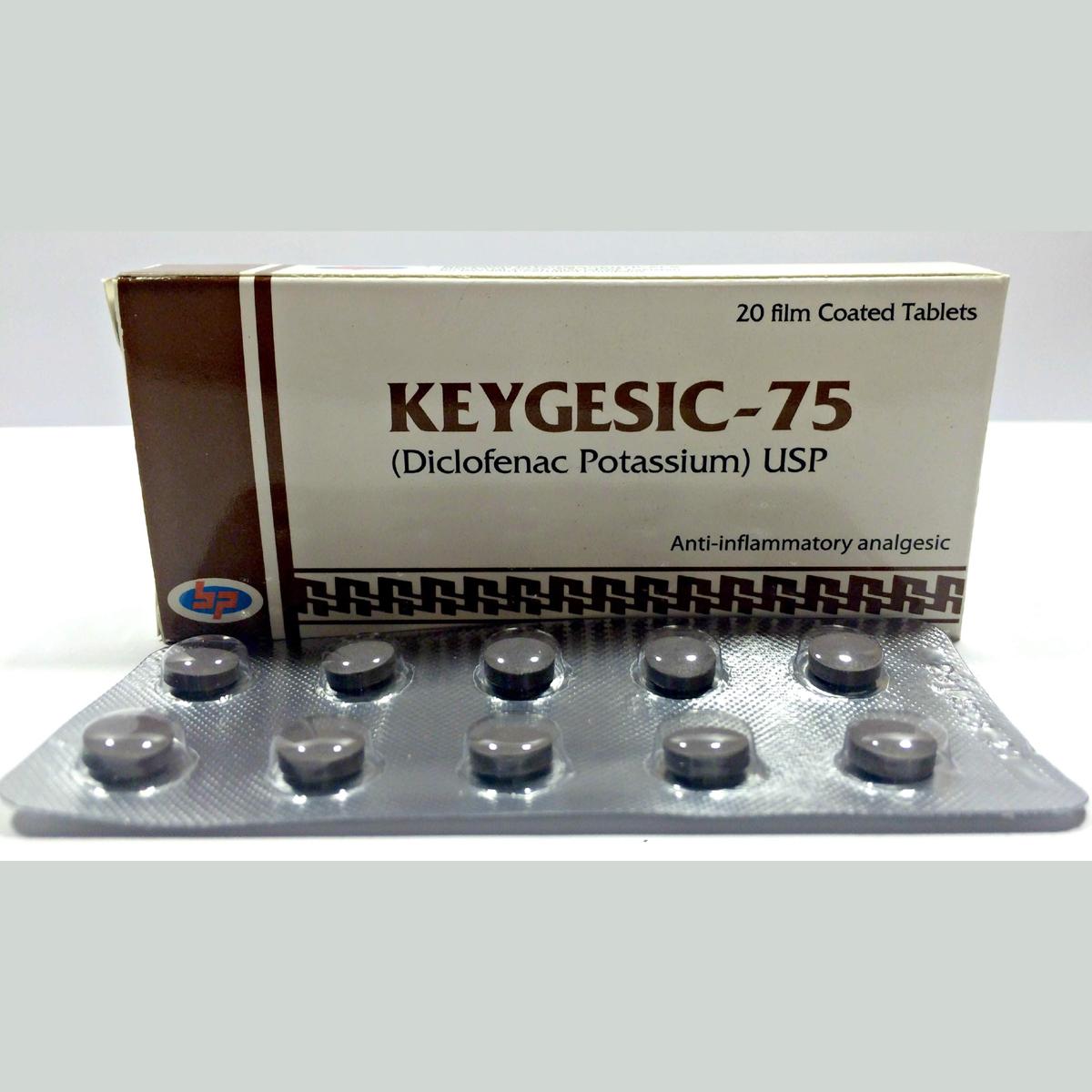 Keygesic tablet 75 mg 2×10’s