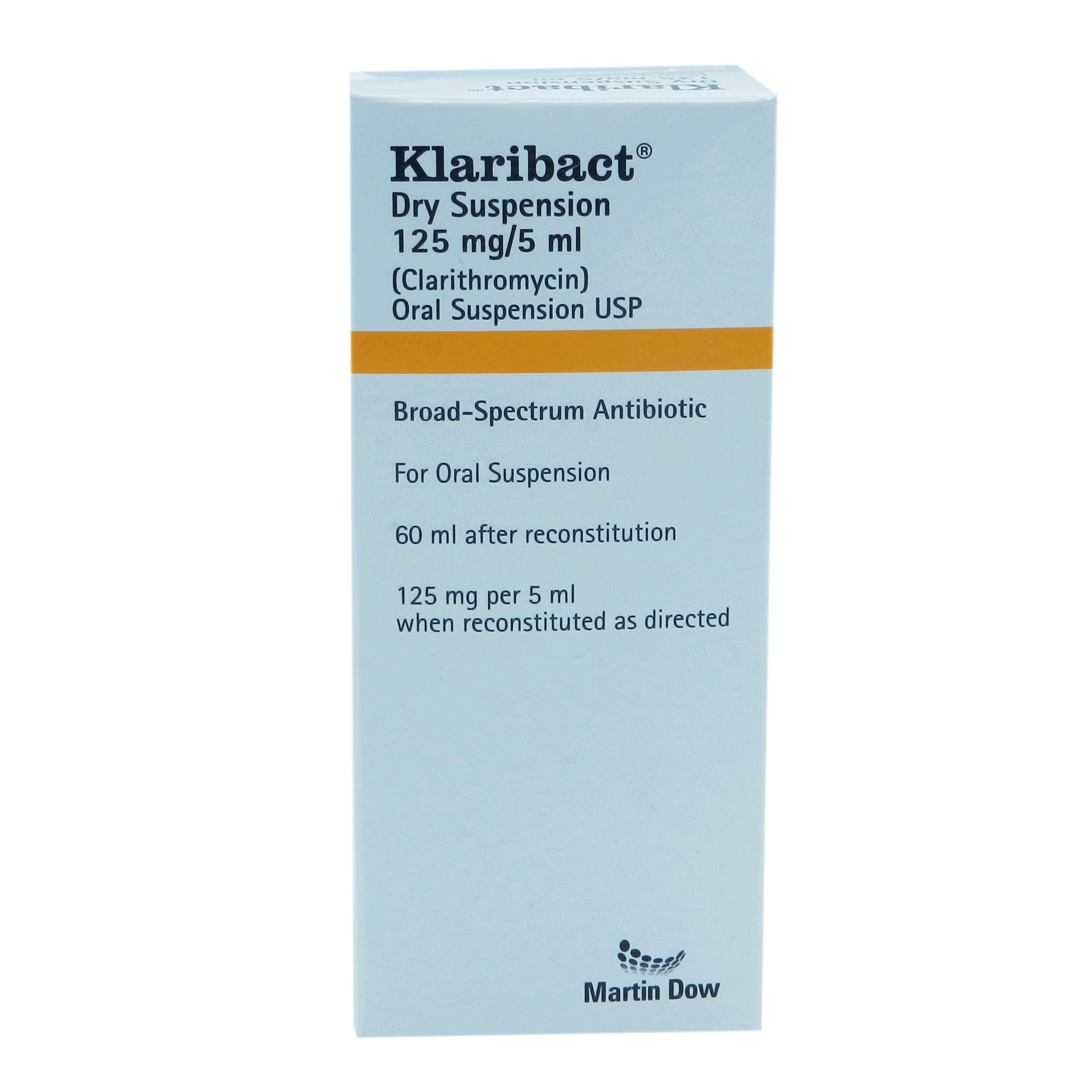 Klaribact suspension 125 mg 60 mL