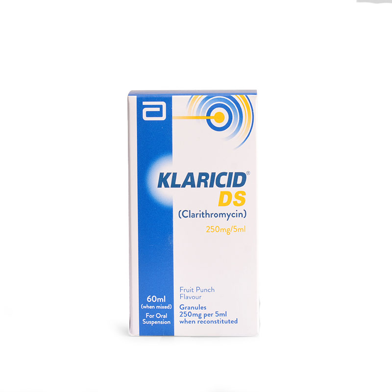 Klaricid suspension DS 250 mg 60 mL