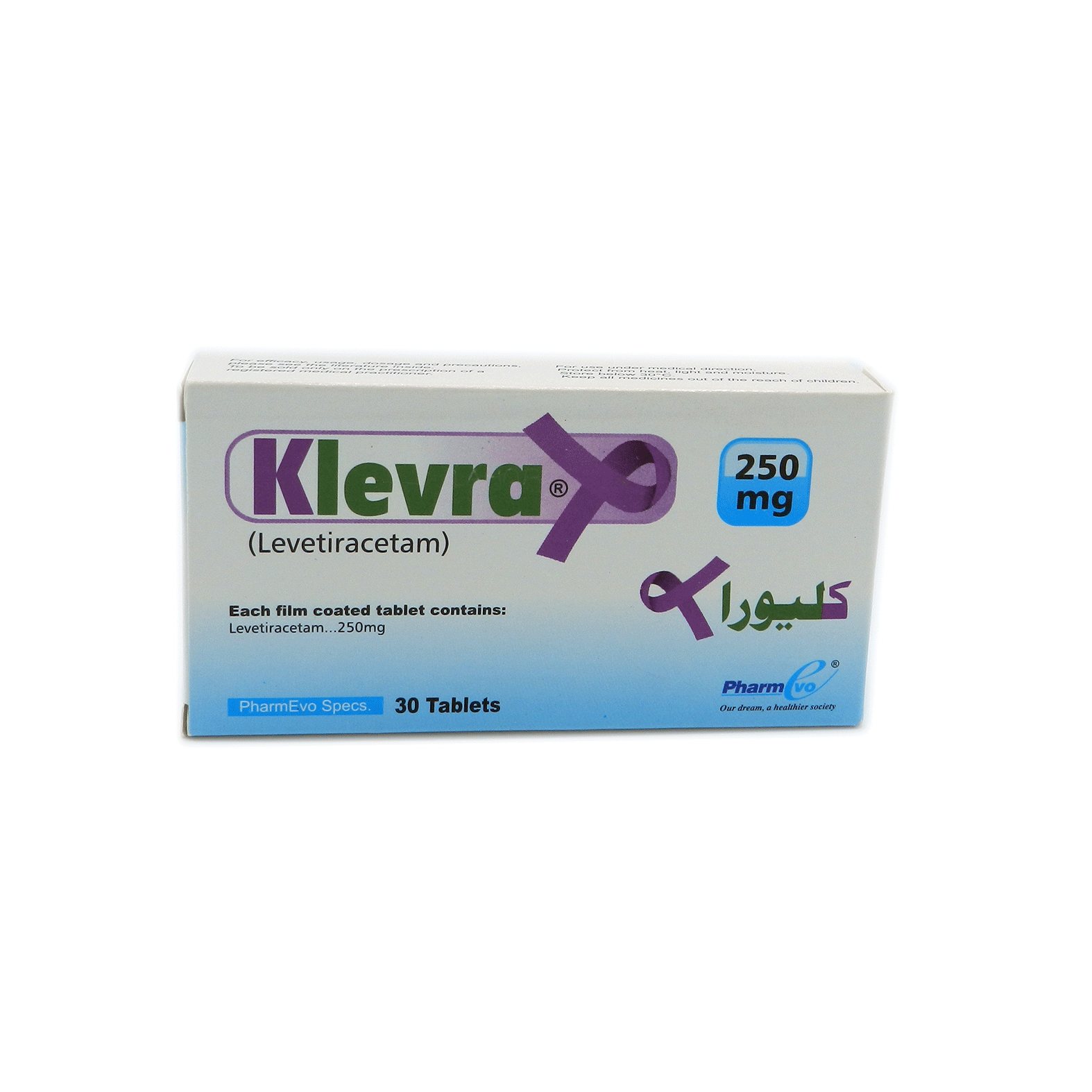Klevra tablet 250 mg 30’s