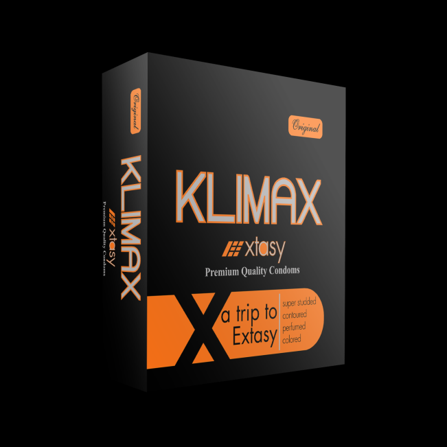 Klimax Extasy 3 Pcs- Supper studded and contoured condoms