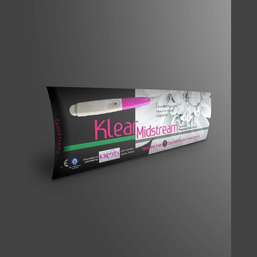 Klimax Klear Midstream- Rapid self-Pregnancy testing kit