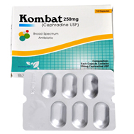 Kombat capsule 250 mg 12’s