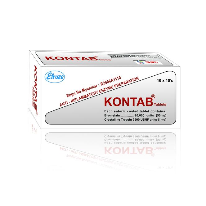 Kontab tablet 5×10’s