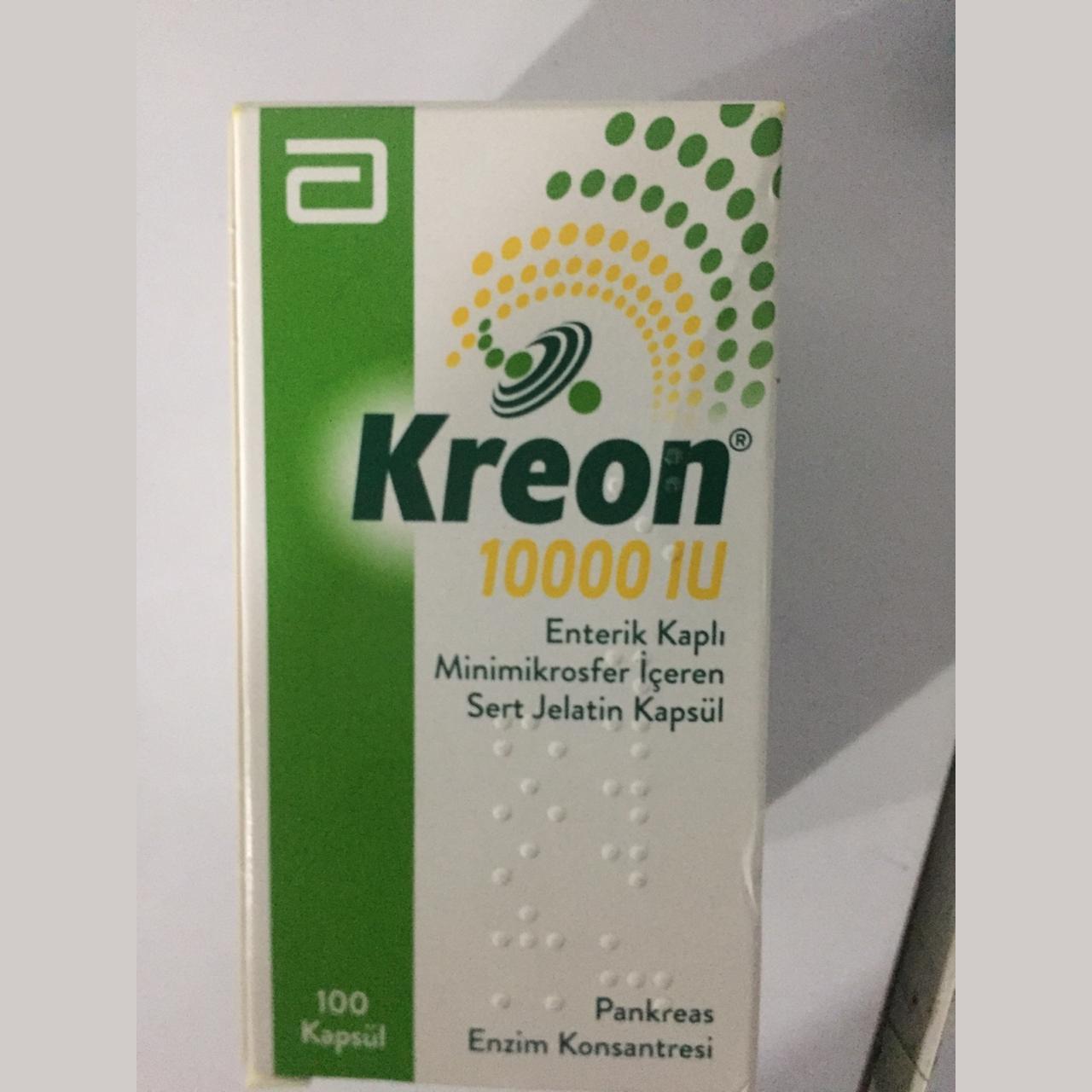 kreon 10000 iU (Pancrelipase) Imported