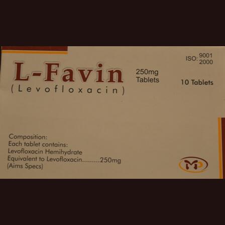 L-Favin tablet 250 mg 10’s