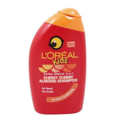 L Oreal Kids Cherry Cherry Almonds Shampoo (265ml)