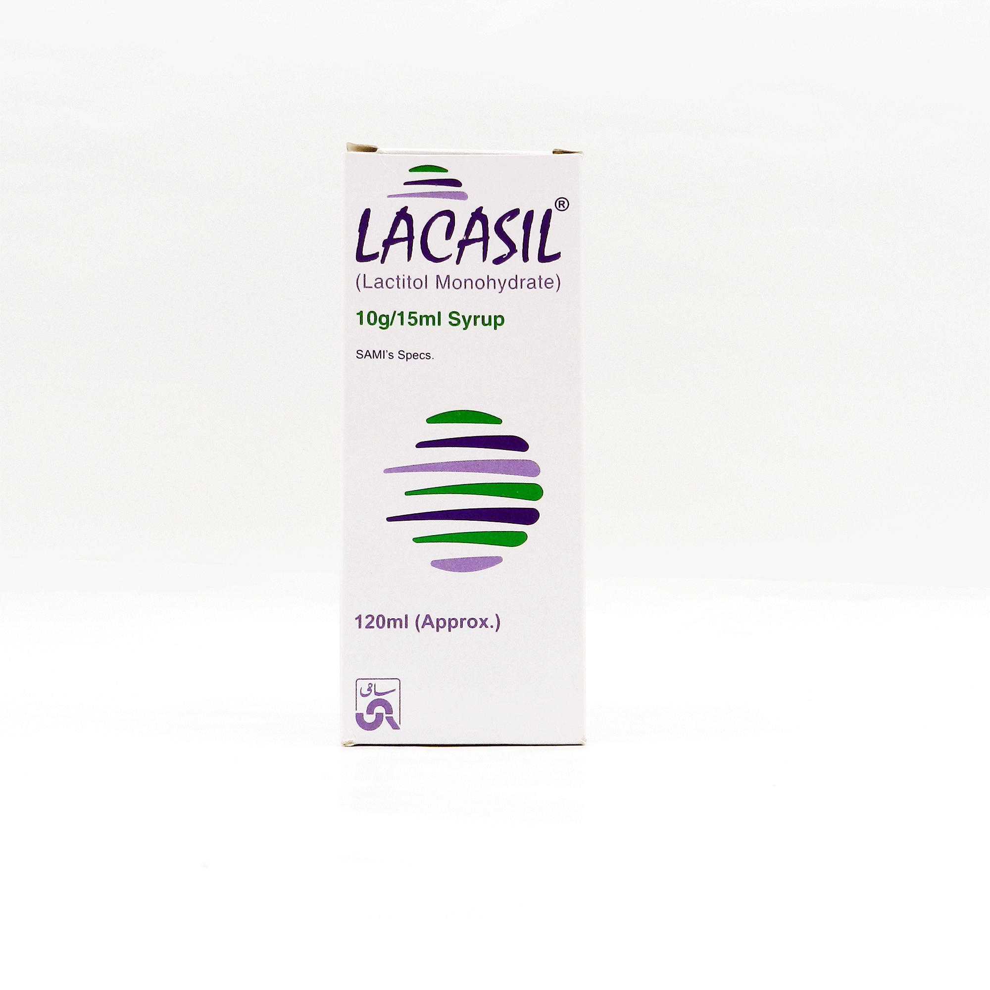 Lacasil syrup 3.35 gm/5 mL 120 mL