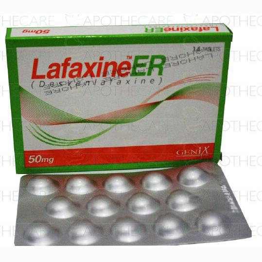 Lafaxine tablet ER 50 mg 14’s