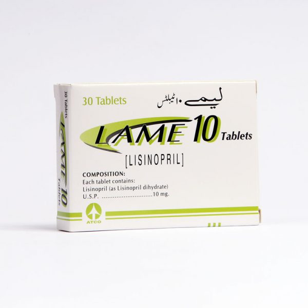 Lame tablet 10 mg 2×15’s