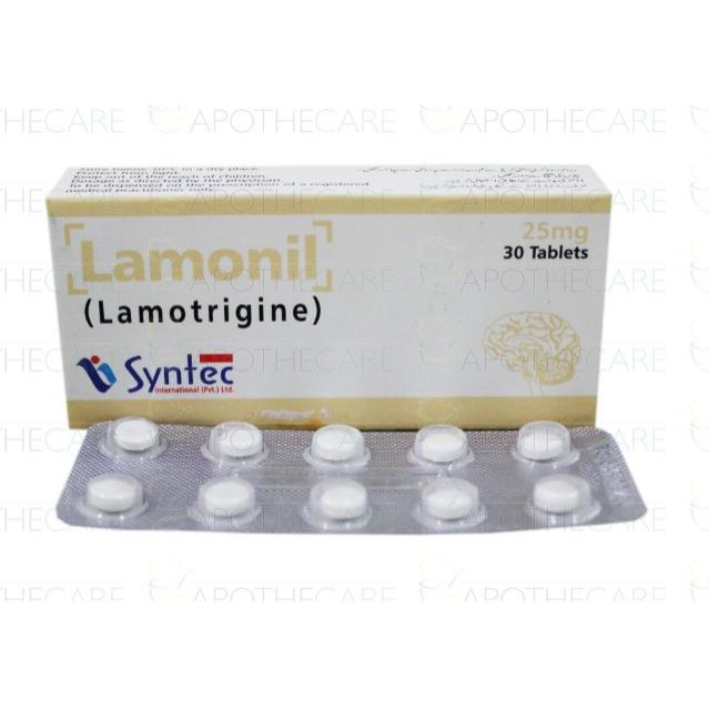 Lamonil tablet 25 mg 3×10’s