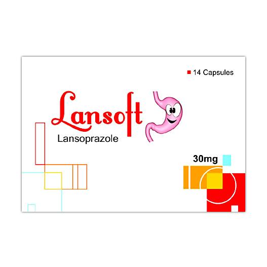 LANSOFT 30mg Capsule 14s