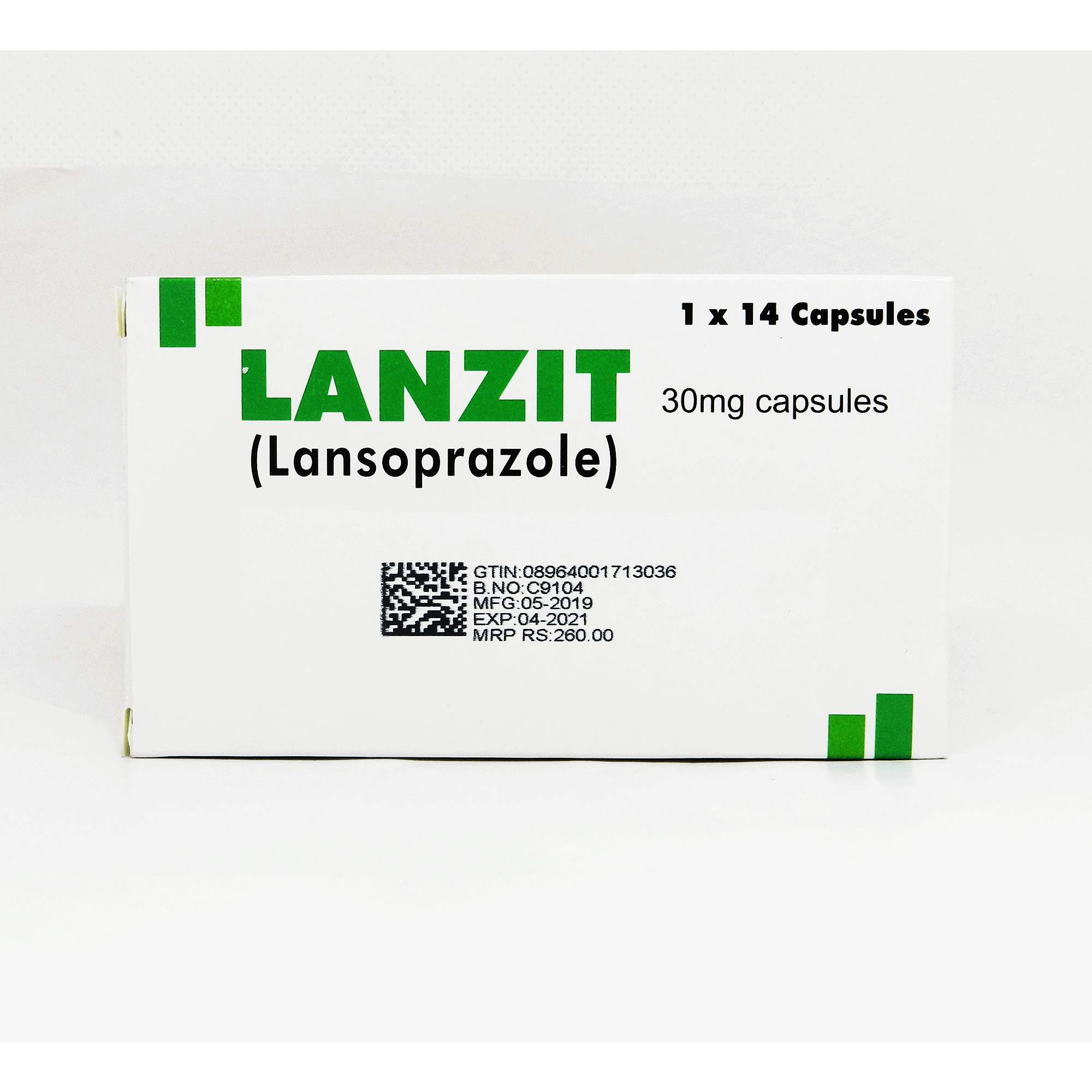 Lanzit capsule 30 mg 14’s