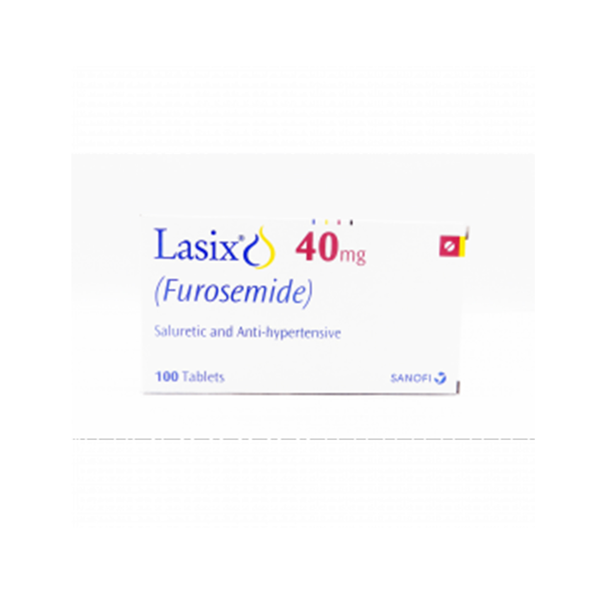 Lasix tablet 40 mg 2×50’s