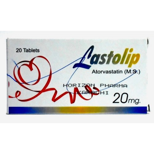 Lastolip tablet 20 mg 2×10’s