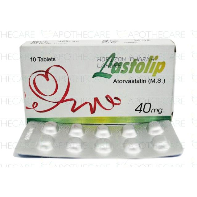 Lastolip tablet 40 mg 10’s