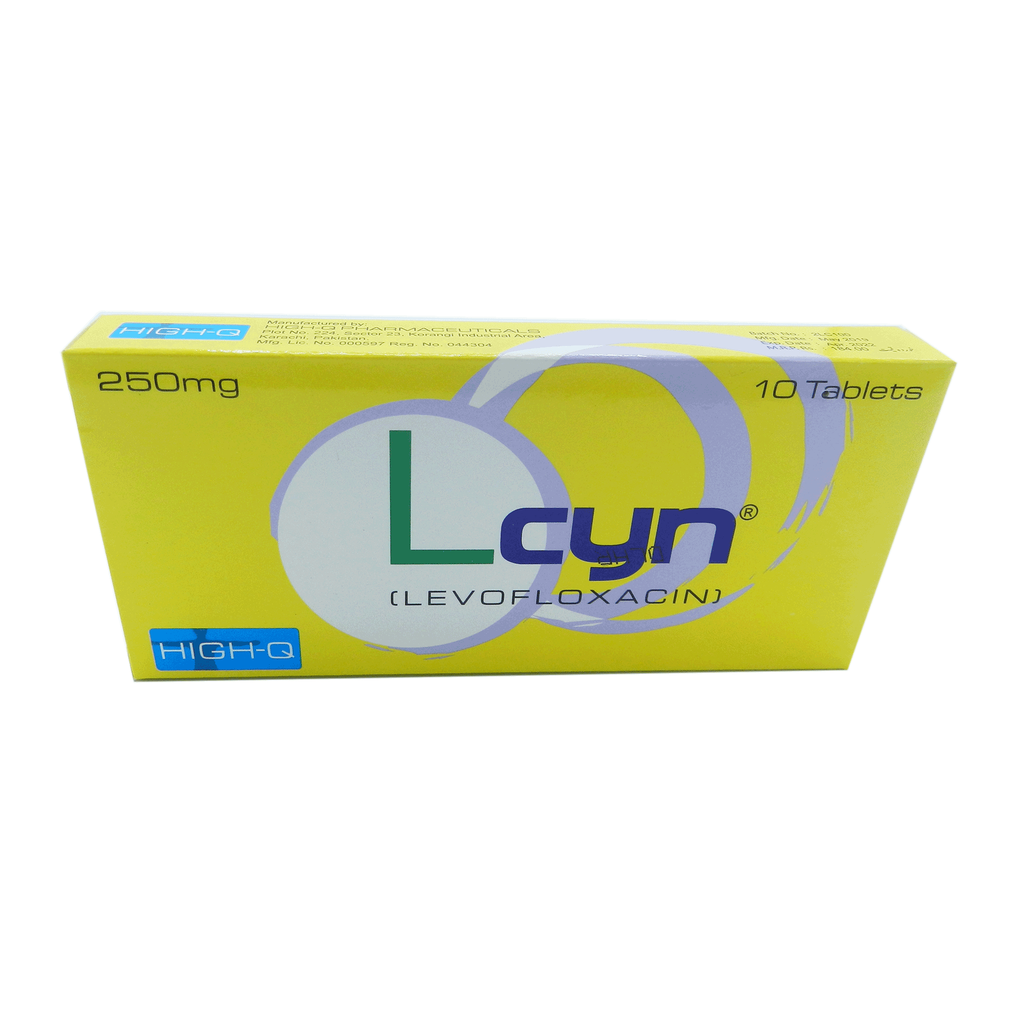 Lcyn tablet 250 mg 10’s