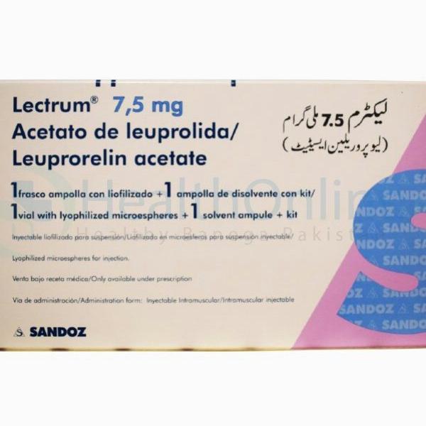 Lectrum Injection 7.5 mg 1’s