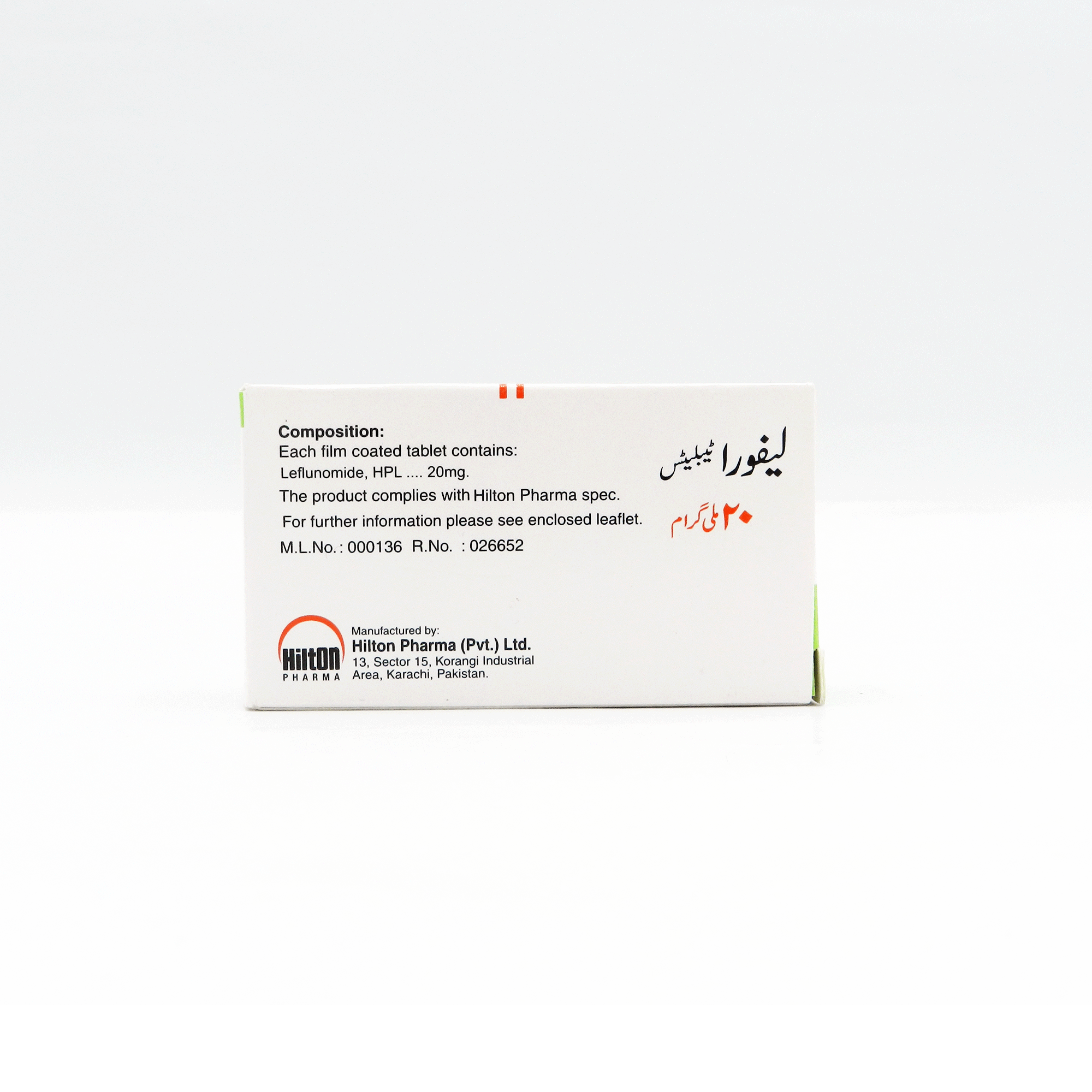 Lefora tablet 20 mg 30’s