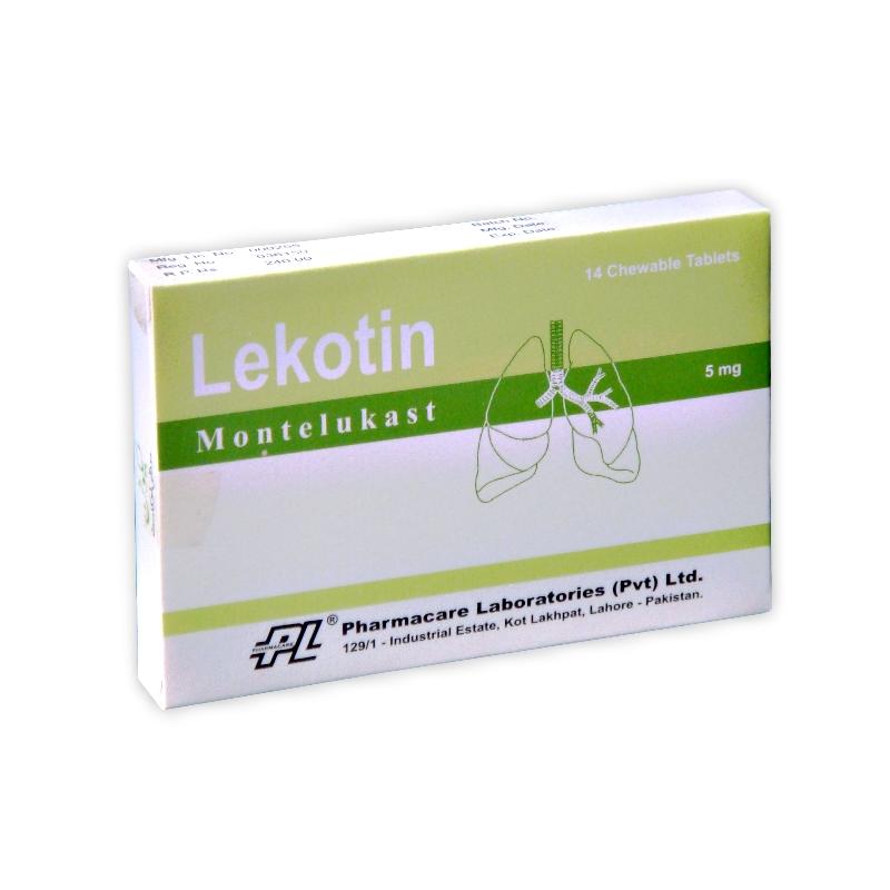 Lekotin tablet Chew 5 mg 14’s