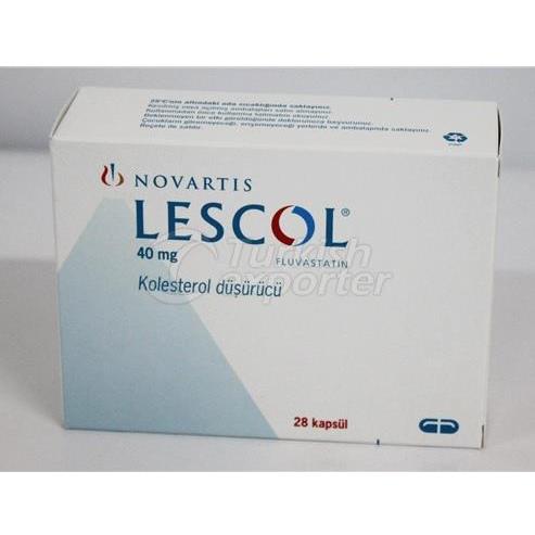 Lescol capsule 40 mg 28’s