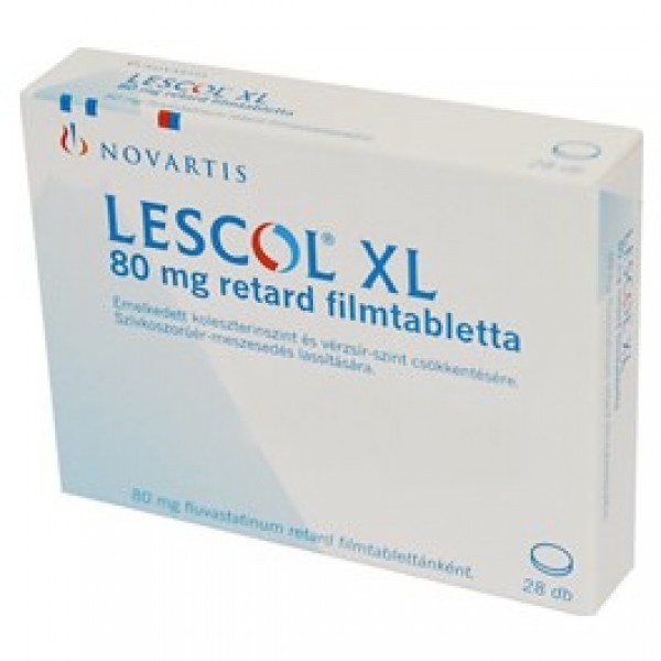 Lescol tablet XL 80 mg 28’s