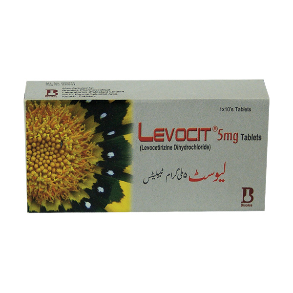 Levocit tablet 5 mg 10’s