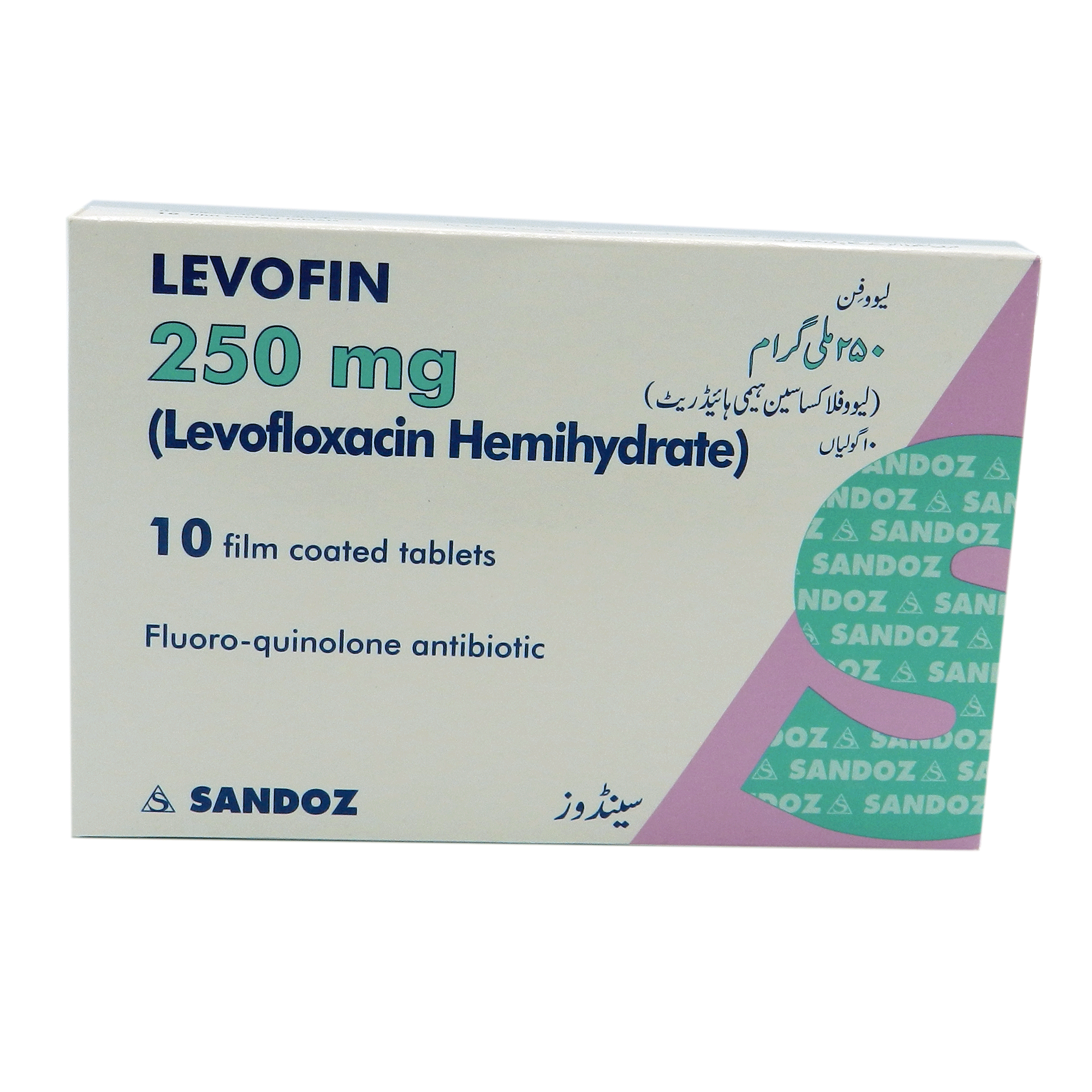 Levofin tablet 250 mg 10’s