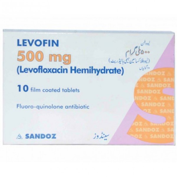 Levofin tablet 500 mg 10’s