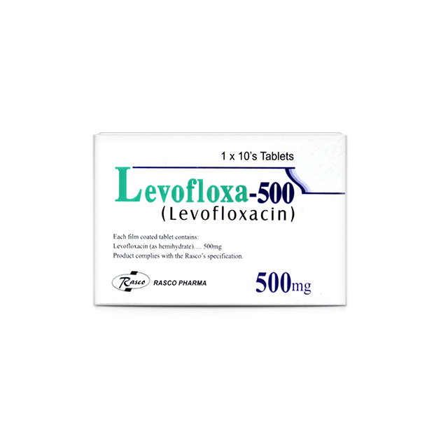 Levofloxa tablet 500 mg 10’s