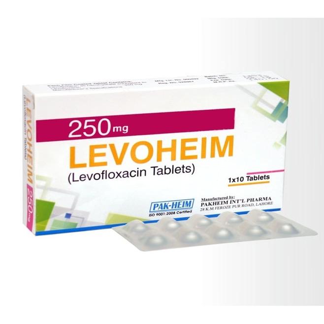 LEVOHEIM 250mg Tablet 1x10s