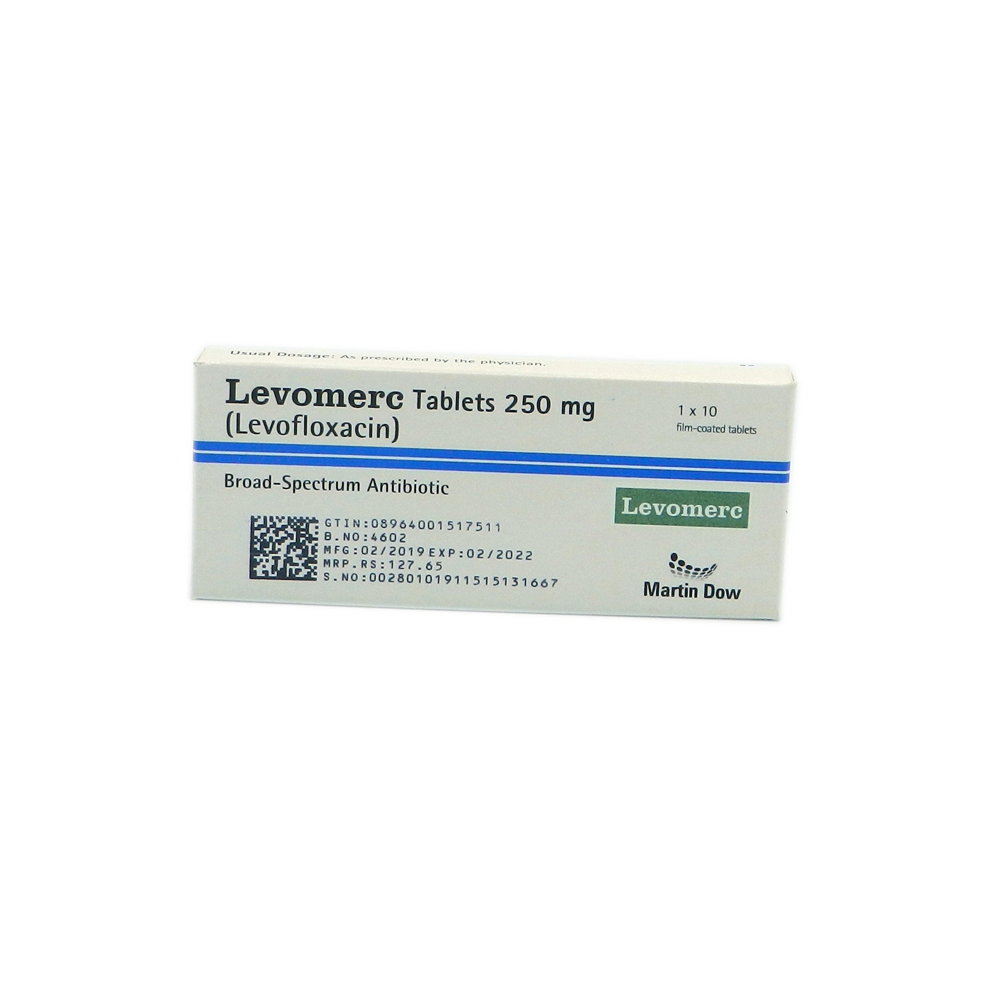 Levomerc tablet 250 mg 10’s
