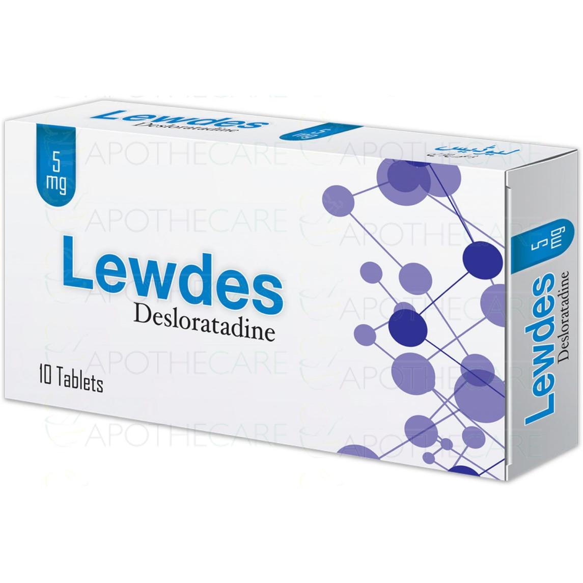 Lewdes tablet 5 mg 10’s