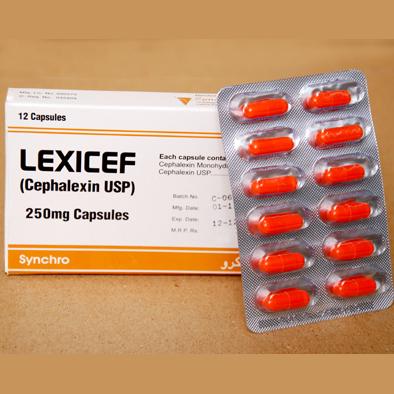 LEXICEF 250mg Capsule 12s