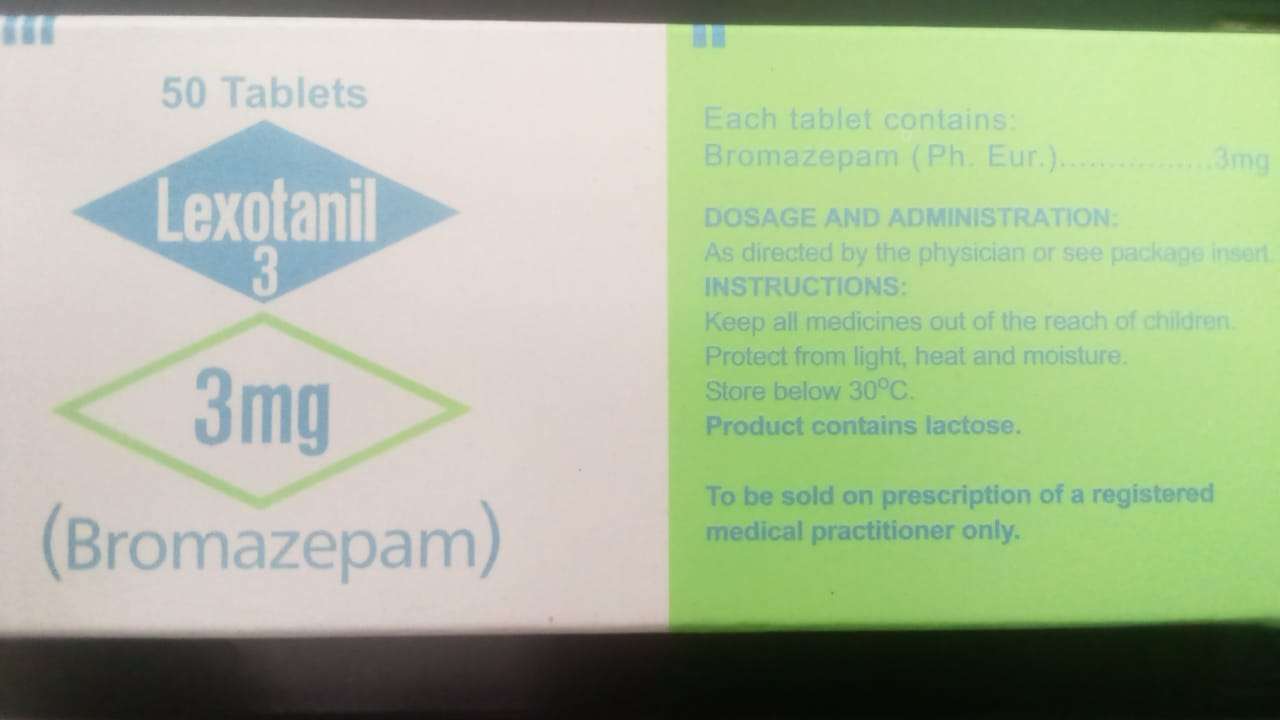 Lexotanil 3mg 50 Tablet