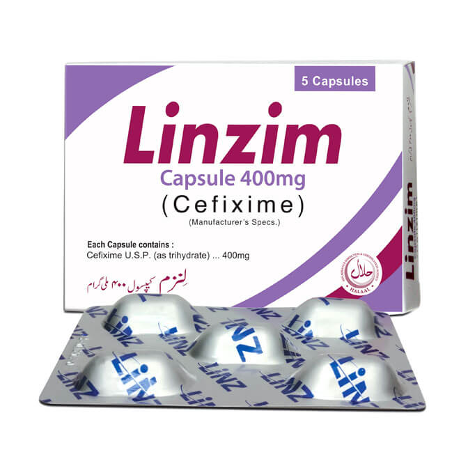 Linzim capsule 400 mg 5’s